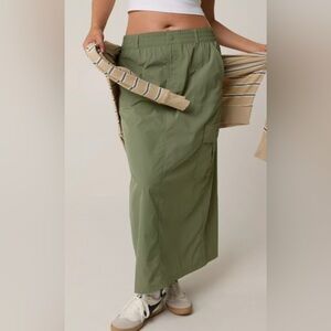 AERIE NWT Olive Green Women's Skirt
